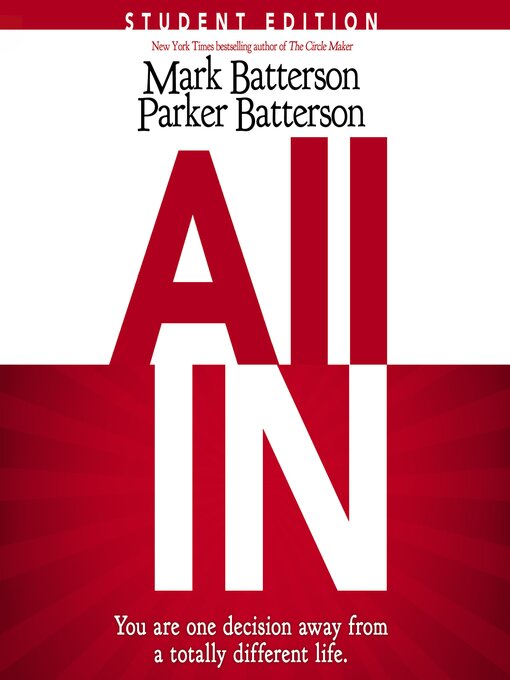Title details for All In Student Edition by Mark Batterson - Available